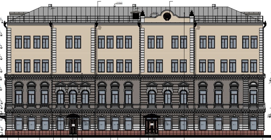 Перестроенное здание института культуры в центре Тюмени отреставрируют 1 Перестроенное здание института культуры в центре Тюмени отреставрируют 1