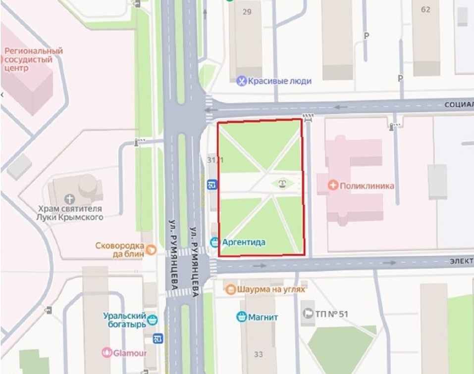 Найден подрядчик для благоустройства сквера вблизи храма в Челябинске 1 Найден подрядчик для благоустройства сквера вблизи храма в Челябинске 1