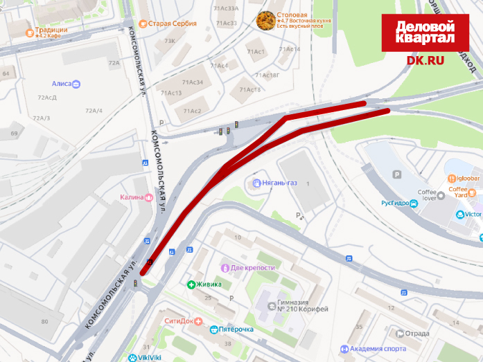 На развязке у «Калины» открыли проезд над Егоршинским подходом 1 На развязке у «Калины» открыли проезд над Егоршинским подходом 1