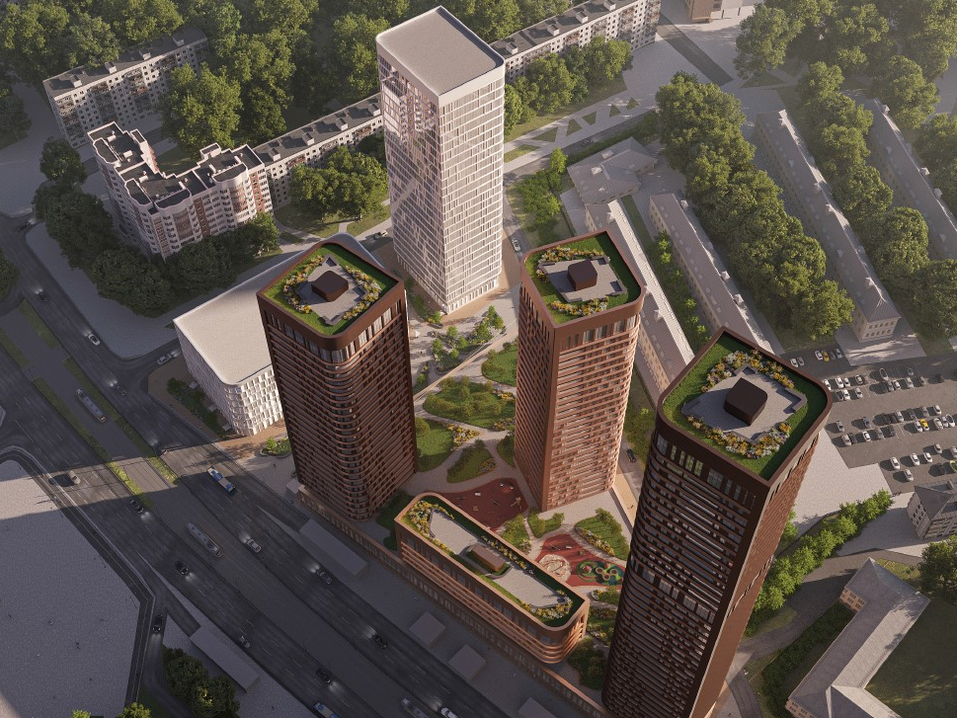 В Екатеринбурге построят деловой центр с офисами-трансформерами и ресторанами: рендеры 1 В Екатеринбурге построят деловой центр с офисами-трансформерами и ресторанами: рендеры 1