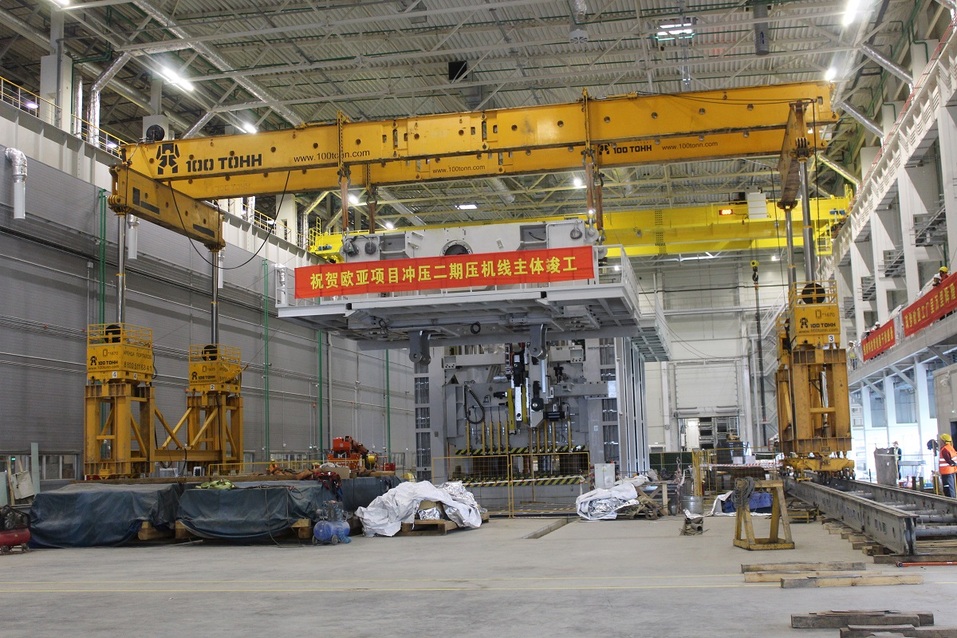 Забудьте про краны! Весомый опыт уральской компании в монтаже производственных линий 5 Забудьте про краны! Весомый опыт уральской компании в монтаже производственных линий 5