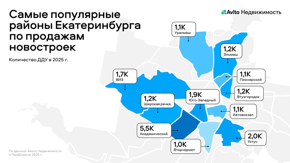 Квартирный бум в Екатеринбурге: за год число новостроек выросло на 26% 2 Квартирный бум в Екатеринбурге: за год число новостроек выросло на 26% 2