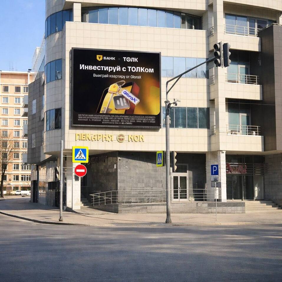 На самом высоком здании Нижнего Новгорода повесили 30-метровый «пакет». Что это значит 1 На самом высоком здании Нижнего Новгорода повесили 30-метровый «пакет». Что это значит 1