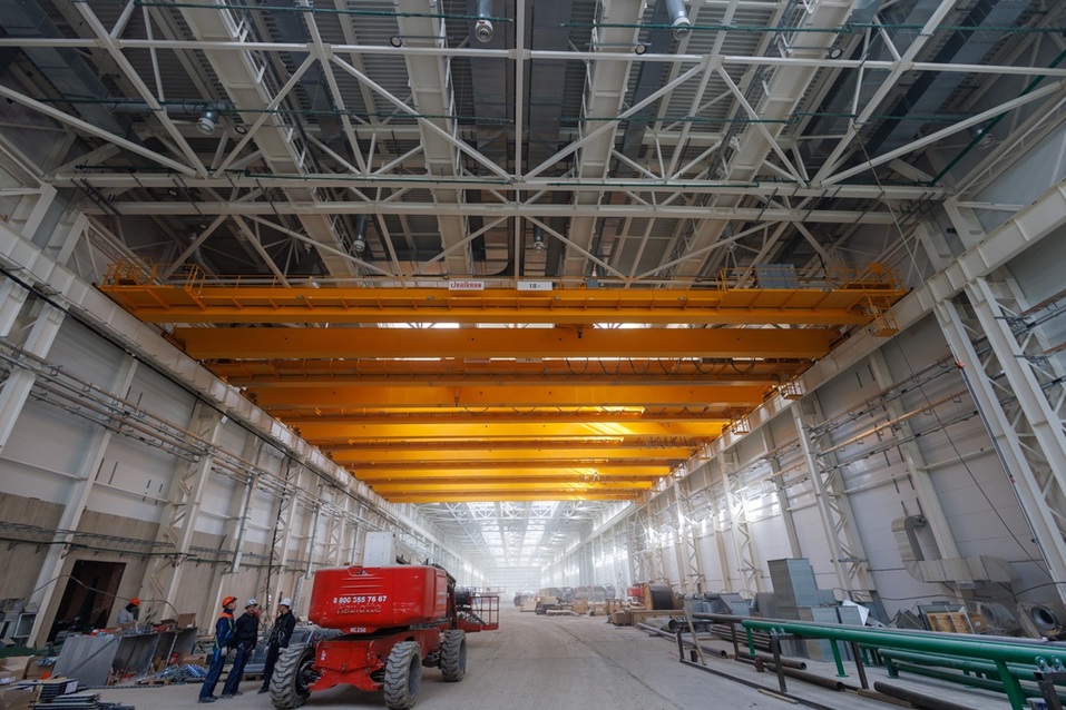 Комплекс по производству высокоскоростных поездов на Урале готов на 60% 1 Комплекс по производству высокоскоростных поездов на Урале готов на 60% 1