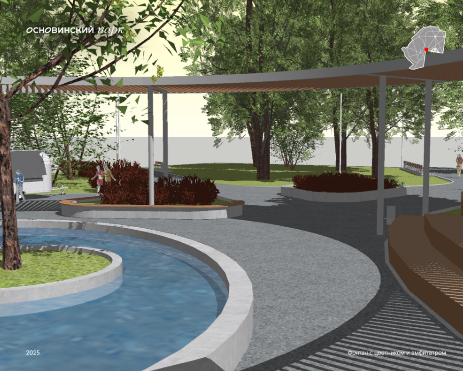 В Екатеринбурге за право благоустройства борются 17 парков: рендеры 7 В Екатеринбурге за право благоустройства борются 17 парков: рендеры 7