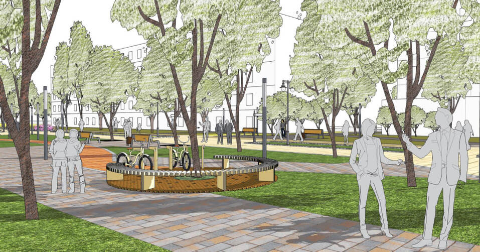 В Екатеринбурге за право благоустройства борются 17 парков: рендеры 14 В Екатеринбурге за право благоустройства борются 17 парков: рендеры 14