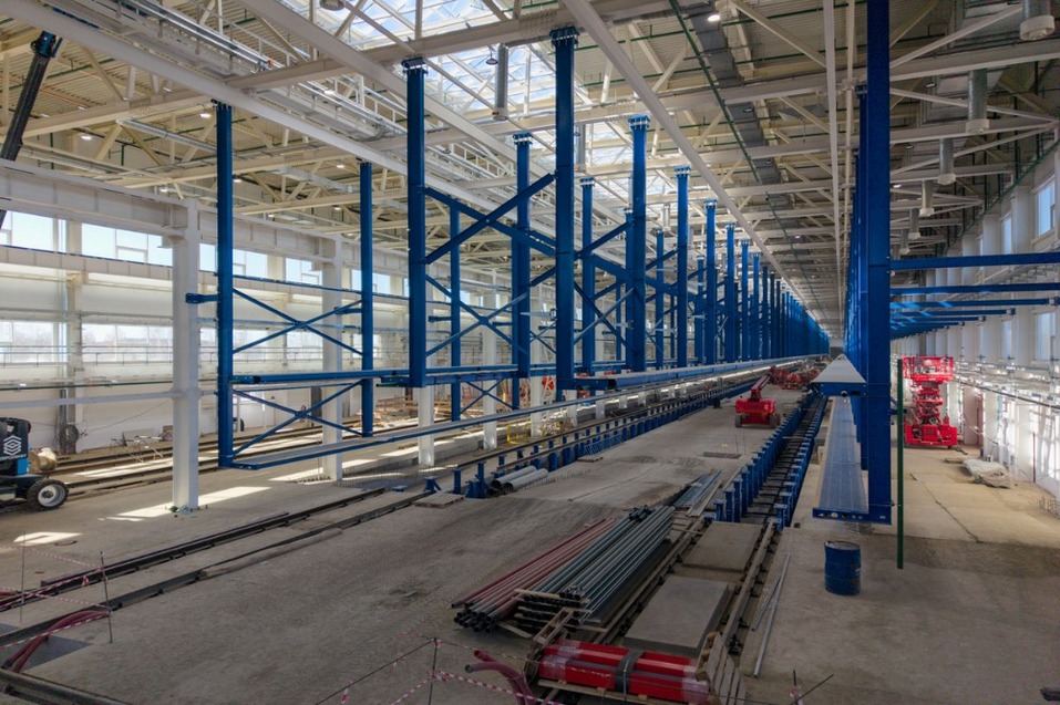 На стройплощадке комплекса высокоскоростных поездов пройдены новые рубежи 1 На стройплощадке комплекса высокоскоростных поездов пройдены новые рубежи 1