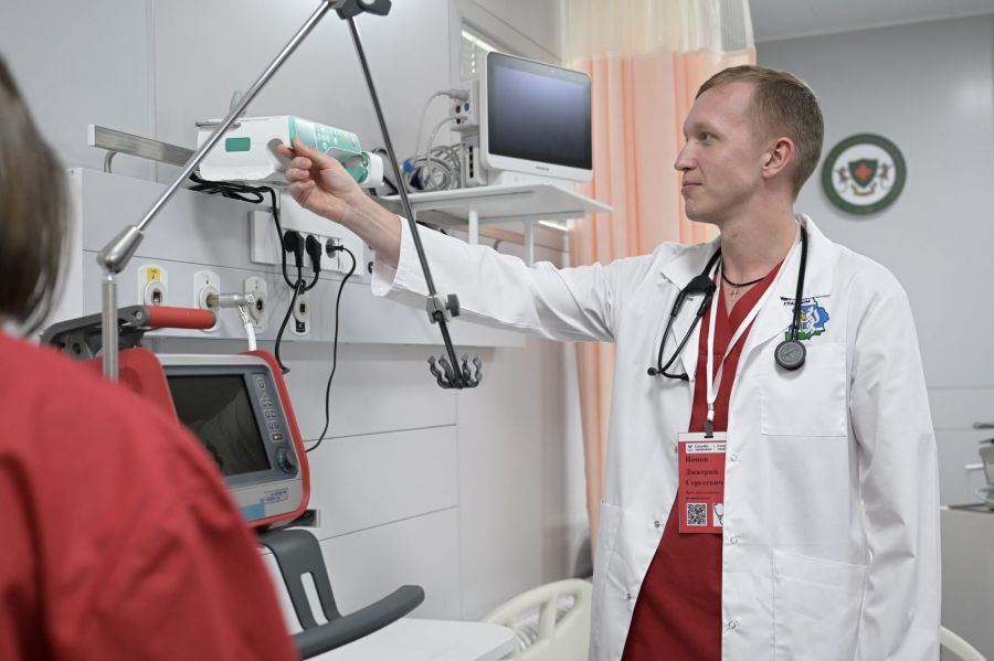 В Екатеринбурге открыли новое приемное отделение городской больницы № 40 1 В Екатеринбурге открыли новое приемное отделение городской больницы № 40 1