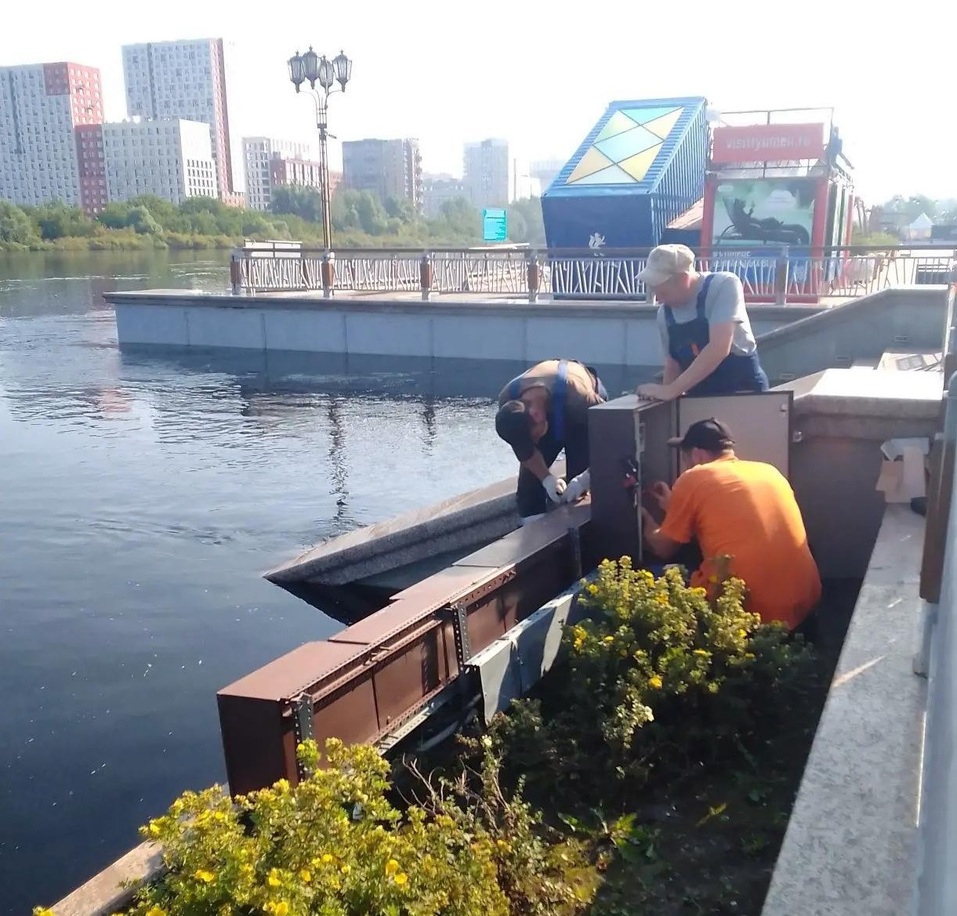 Уровень воды в Туре превысил критическую отметку, на дамбах выставили караул 2 Уровень воды в Туре превысил критическую отметку, на дамбах выставили караул 2
