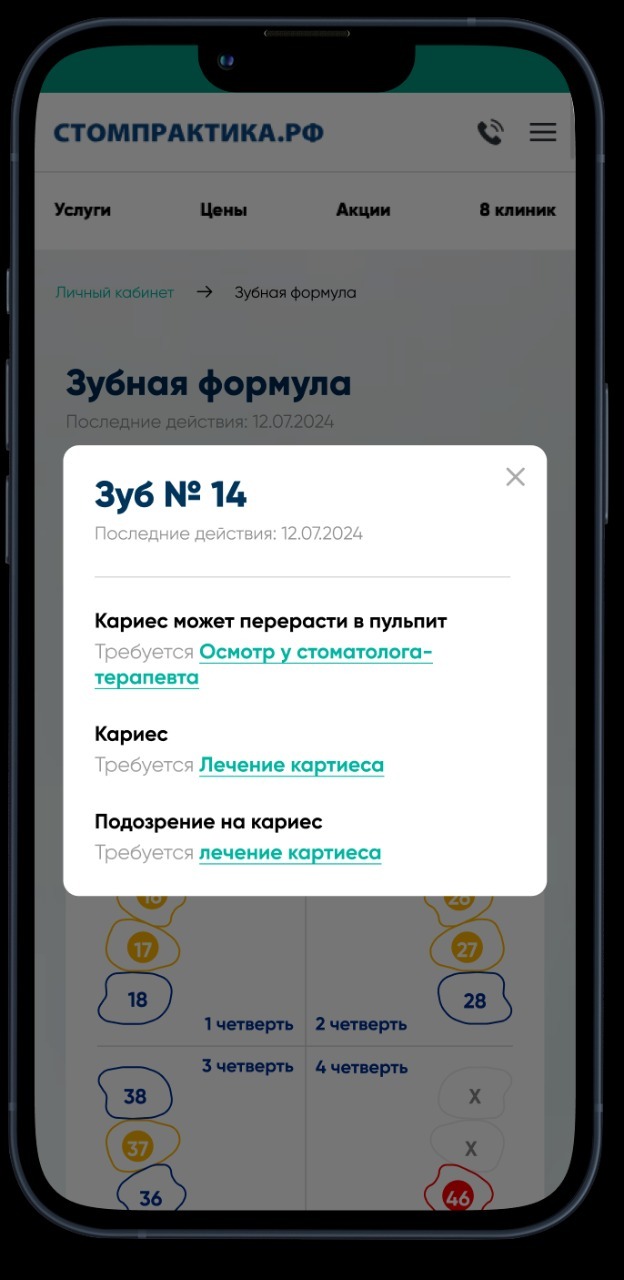 Личный кабинет стоматологии: как повысить доверие пациентов и исполняемость плана лечения 2 Личный кабинет стоматологии: как повысить доверие пациентов и исполняемость плана лечения 2