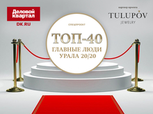 ТОП-40: главные люди Урала 20/20   