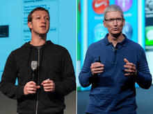 Тим Кук и Марк Цукерберг публично нападают друг на друга. Чем грозит конфликт корпораций