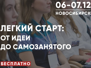 Новая программа поддержки самозанятых теперь — в Новосибирской области 