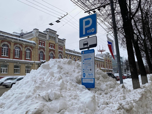 В Нижнем Новгороде сократили число платных парковочных мест на 16% 
