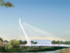 Велопешеходный мост в Челябинске не построят к будущему Дню города