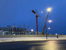 Завершена заливка фундамента ледовой арены в Нижнем Новгороде