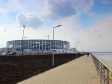 Набережную возле стадиона в Нижнем Новгороде перекроют на два месяца 
