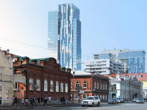 Компании Павла Дацюка разрешили строить 30-этажный отель за Домом контор