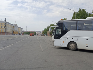 Турагенства уже оценили. В центре Нижнего Новгорода расширили парковку для туравтобусов