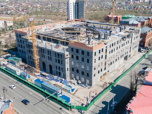 Главный корпус ТюмГУ в центре города обещают открыть в сентябре 2024 года