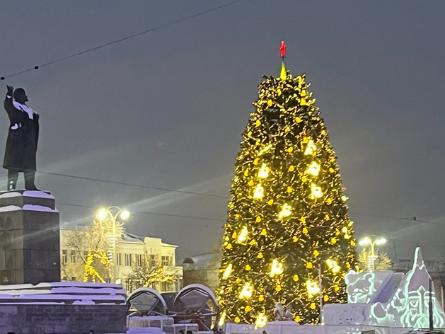 Работу ледового городка в Екатеринбурге продлят
