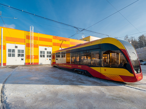 В Верхней Пышме открыли трамвайное депо, где будут обслуживать «Львят»
