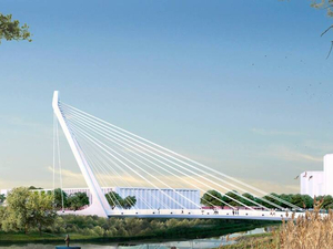 Названы новые сроки строительства велопешеходного моста в Челябинске
