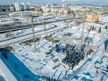 На месте завода «Электрон» в Тюмени началось строительство жилого комплекса