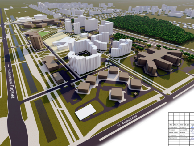 В Академическом районе Екатеринбурга собираются построить храм и военкомат