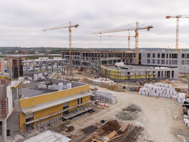 Кампус УрФУ за 20 млрд руб. готов на 45% Кампус УрФУ за 20 млрд руб. готов на 45%