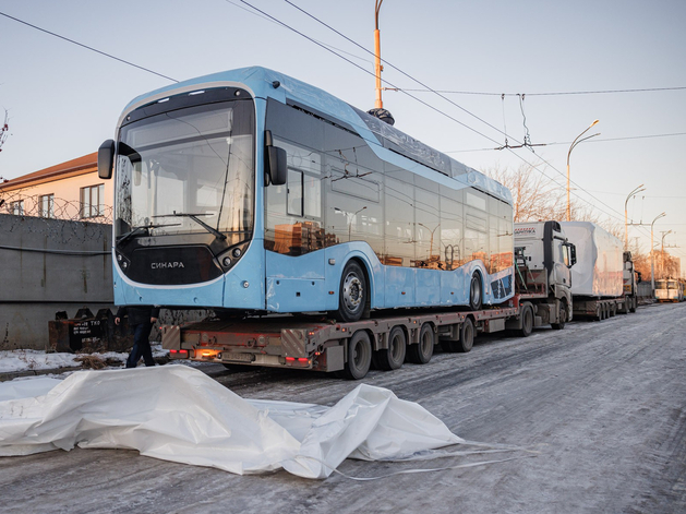 Первые троллейбусы «Синара» выйдут на линию в феврале 2025 г. Первые троллейбусы «Синара» выйдут на линию в феврале 2025 г.