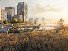 Уральский застройщик пустит бетонных коней по новому тюменскому парку