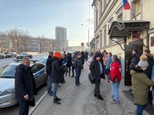 Эвакуация происходит в Басманном суде в Москве