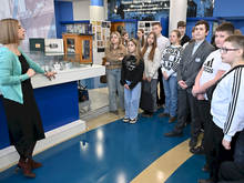 На работу к родителям. АПЗ в школьные каникулы посетили учащиеся школы №14