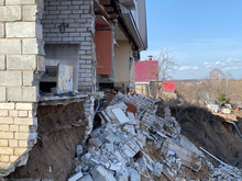 В нижегородской деревне изымут участки и дома из-за оползня
