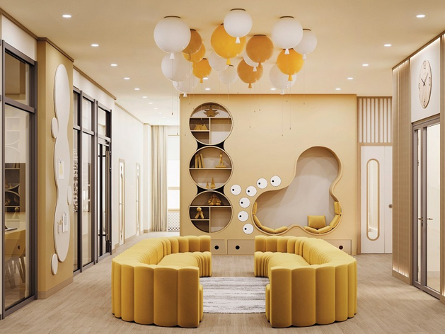 В жилом комплексе «Нагорный» строят детский сад будущего