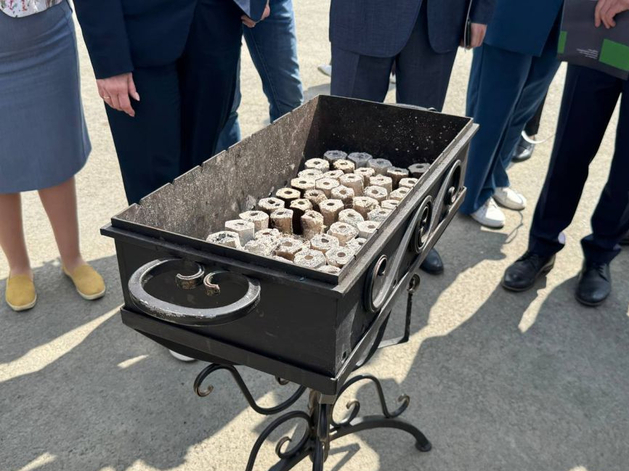 В Свердловской области открыли завод по выпуску топливных брикетов из отходов