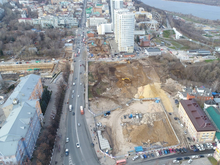 Строительство объездной дороги у площади Сенной перенесли на конец года
