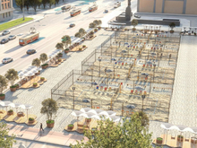 Власти Екатеринбурга решили судьбу парковки напротив мэрии: рендеры