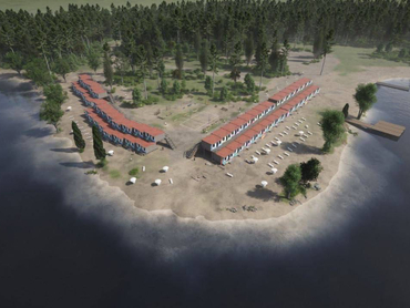 Опубликованы рендеры отеля, который построят в Верхней Пышме на берегу Балтыма