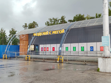 У экостанции у ТЦ «Мега» появился новый оператор — пункт сбора вторсырья скоро заработает