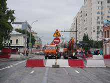 В Тюмени транспортный коллапс из-за работ на перекрестке Ленина и Первомайской