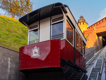 Пассажиропоток на фуникулере в нижегородском кремле сократился за месяц на 16%
