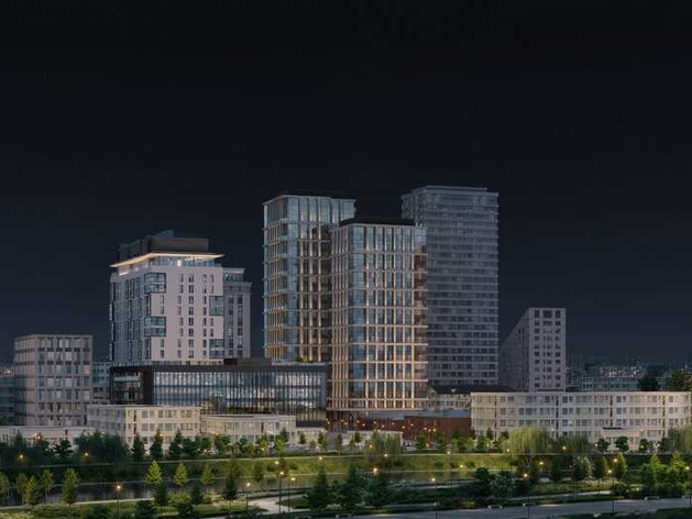 Застройщик показал, как будет выглядеть новый ЖК на месте недостроя БЦ «Карнеол»