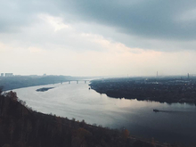 У нижегородского моста ввели режим повышенной готовности из-за размыва склона
