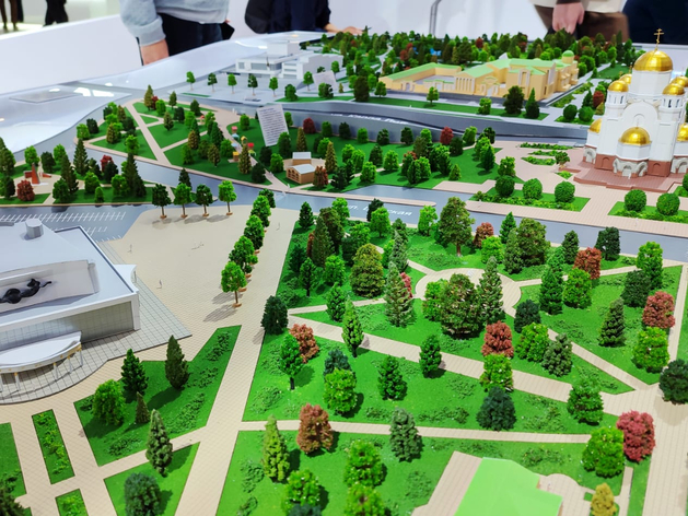 На форуме 100+ TechnoBuild показали, каким станет главный парк Екатеринбурга