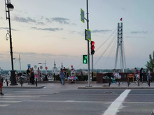 В Тюмени появился говорящий светофор: люди ходят на красный, чтобы его послушать