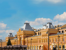 «С толком, с разумом». Здание Нижегородской ярмарки создали в известной компьютерной игре