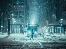 Резкое похолодание и усиление ветра в Новосибирске