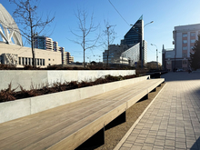 Как «Золотое Яблоко» преображает сквер вокруг УрГЭУ: итоги первого этапа